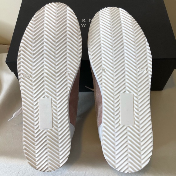 NWT Barneys New York Suede/Leather Tennis Shoes - Picture 4 of 6